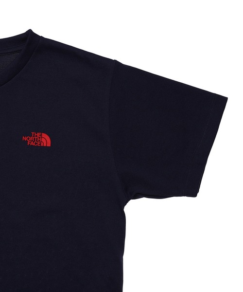 THE NORTH FACE（ザノースフェイス）の「THE NORTH FACE S/S Bandana Square Logo Tee NTW32108（Tシャツ/カットソー・レディース・ピンク/ブラック/ホワイト/ネイビー・LARGE/SMALL/MEDIUM）」の13枚目の写真
