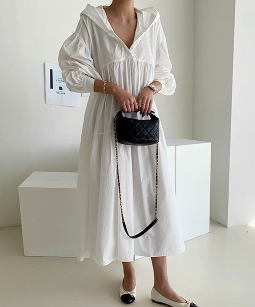 セール ティアードボリュームロングワンピース ワンピース Me Em Select ミームセレクト のファッション通販 Zozotown