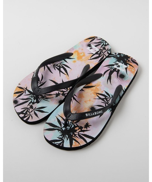 BILLABONG(ビラボン)の「BILLABONG メンズ ALL OVER PRINT サンダル 【2022年春夏モデル】/ビラボンビーサン(ビーチサンダル)(サンダル・メンズ・マルチ/パープル/グリーン/ブラック/ピンク系その他・27cm/26cm)」の4枚目の写真