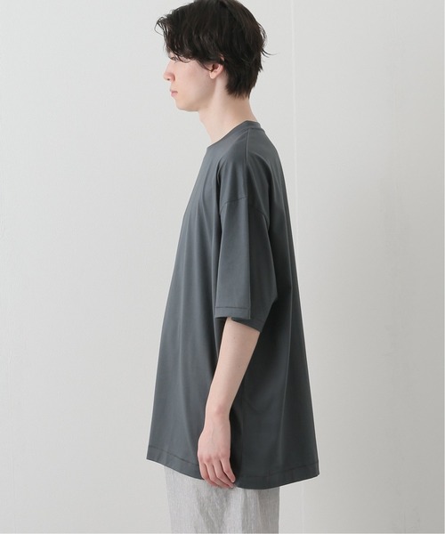 ATON（エイトン）の「【ATON/エイトン】SUVIN60/2 OVERSIZED Tシャツ（Tシャツ/カットソー・メンズ・ホワイト/ライトグレー/ブラック/グリーン/ボルドー・4/6）」の6枚目の写真