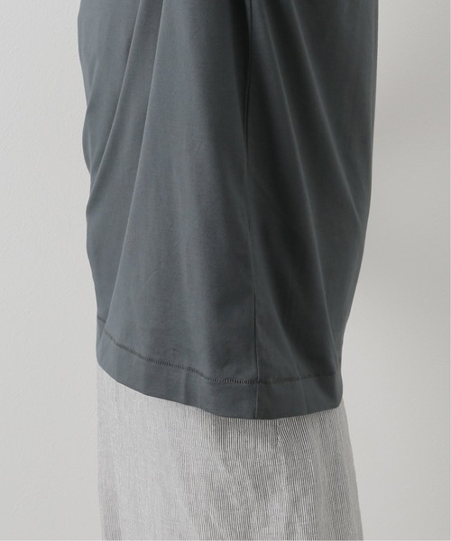 ATON（エイトン）の「【ATON/エイトン】SUVIN60/2 OVERSIZED Tシャツ（Tシャツ/カットソー・メンズ・ホワイト/ライトグレー/ブラック/グリーン/ボルドー・4/6）」の11枚目の写真