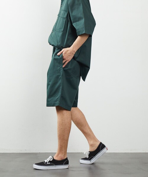 FREAK'S STORE（フリークスストア）の「イージー ショーツ/イージーウェア（その他パンツ・メンズ・ブラック系その他/ブラック系その他2/グレイッシュベージュ/ベージュ系その他/ブルー系その他/ブラック/グレー/ブラウン/ベージュ/グリーン/オリーブ/ネイビー/ダークグレー/サックスブルー/ブルー/ベージュ系その他2・LARGE/SMALL/MEDIUM）」の7枚目の写真