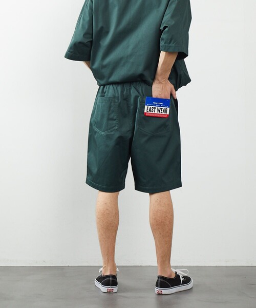 FREAK'S STORE（フリークスストア）の「イージー ショーツ/イージーウェア（その他パンツ・メンズ・ブラック系その他/ブラック系その他2/グレイッシュベージュ/ベージュ系その他/ブルー系その他/ブラック/グレー/ブラウン/ベージュ/グリーン/オリーブ/ネイビー/ダークグレー/サックスブルー/ブルー/ベージュ系その他2・LARGE/SMALL/MEDIUM）」の19枚目の写真