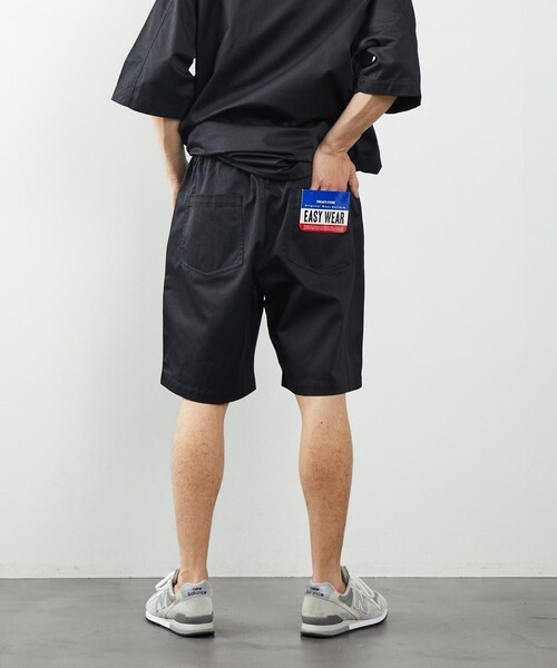 FREAK'S STORE（フリークスストア）の「イージー ショーツ/イージーウェア（その他パンツ・メンズ・ブラック系その他/ブラック系その他2/グレイッシュベージュ/ベージュ系その他/ブルー系その他/ブラック/グレー/ブラウン/ベージュ/グリーン/オリーブ/ネイビー/ダークグレー/サックスブルー/ブルー/ベージュ系その他2・LARGE/SMALL/MEDIUM）」の10枚目の写真