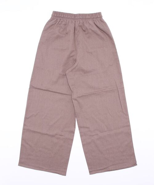 sango（sango）の「コットンリネンワイドパンツ（その他パンツ・レディース・サンドベージュ/モカ/ナチュラル/ライトグリーン・FREE）」の11枚目の写真