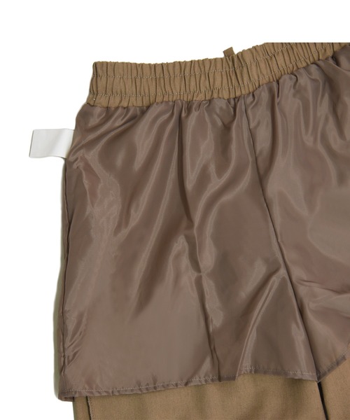 sango（sango）の「コットンリネンワイドパンツ（その他パンツ・レディース・サンドベージュ/モカ/ナチュラル/ライトグリーン・FREE）」の7枚目の写真