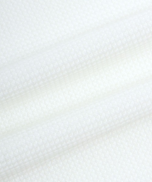 Healthknit（ヘルスニット）の「Healthknit（ヘルスニット）ヘンリーネック ワッフル半袖Tシャツ/ユニセックス/無地・ボーダーリンガーT/1P/パックT（Tシャツ/カットソー・レディース・オフホワイト/レッド系その他/ブラック/ブルー系その他/ネイビー×ホワイト/ブラック×ホワイト/グレー系その他/グレー/チャコールグレー/ブラウン系その他/グリーン系その他/イエロー系その他/ピンク・L/M/XL）」の22枚目の写真