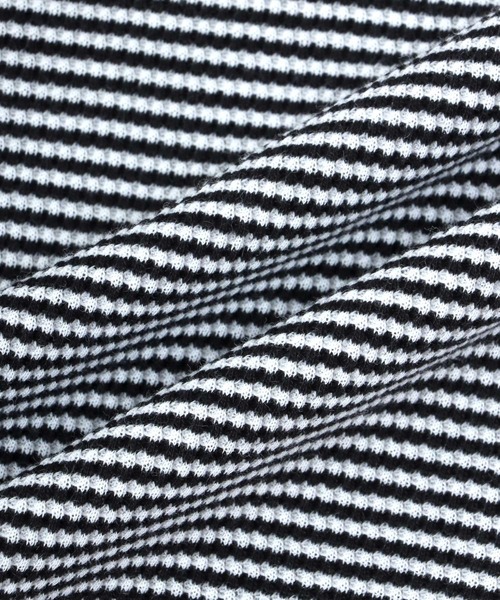 Healthknit（ヘルスニット）の「Healthknit（ヘルスニット）ヘンリーネック ワッフル半袖Tシャツ/ユニセックス/無地・ボーダーリンガーT/1P/パックT（Tシャツ/カットソー・レディース・オフホワイト/レッド系その他/ブラック/ブルー系その他/ネイビー×ホワイト/ブラック×ホワイト/グレー系その他/グレー/チャコールグレー/ブラウン系その他/グリーン系その他/イエロー系その他/ピンク・L/M/XL）」の20枚目の写真