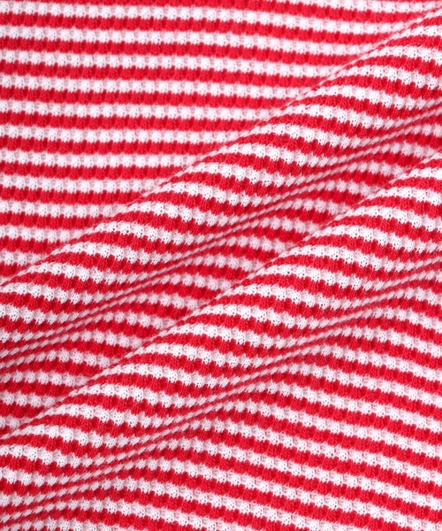 Healthknit（ヘルスニット）の「Healthknit（ヘルスニット）ヘンリーネック ワッフル半袖Tシャツ/ユニセックス/無地・ボーダーリンガーT/1P/パックT（Tシャツ/カットソー・レディース・オフホワイト/レッド系その他/ブラック/ブルー系その他/ネイビー×ホワイト/ブラック×ホワイト/グレー系その他/グレー/チャコールグレー/ブラウン系その他/グリーン系その他/イエロー系その他/ピンク・L/M/XL）」の19枚目の写真