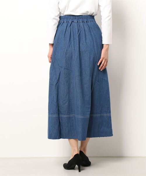 エフデ♡ef-de 　デニムスカート　定価12900円　切りっぱなし エフデ♡ef-de デニムスカート 定価12900円 切りっぱなし - メルカリ