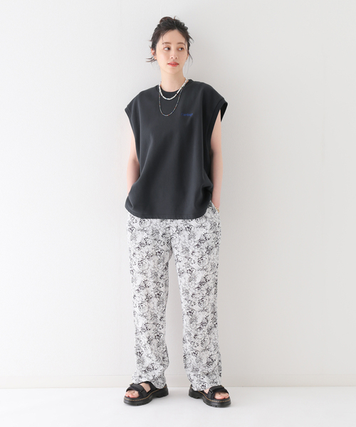 SCREEN STARS(スクリーンスターズ)の「【SCREEN STARS / スクリーンスターズ】ウラケベスト(Tシャツ/カットソー・レディース・チャコールグレー/ブラック/グリーン・FREE)」の19枚目の写真