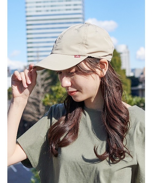 EDWIN（エドウィン）の「【EDWIN】エドウィン カラーテープ付きキャップ（キャップ・レディース・ブラック/ベージュ/カーキ/オレンジ・フリー）」の3枚目の写真