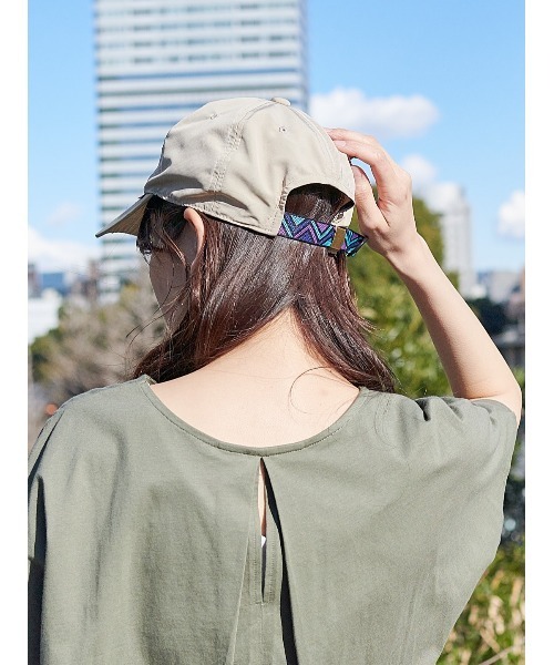 EDWIN（エドウィン）の「【EDWIN】エドウィン カラーテープ付きキャップ（キャップ・レディース・ブラック/ベージュ/カーキ/オレンジ・フリー）」の10枚目の写真