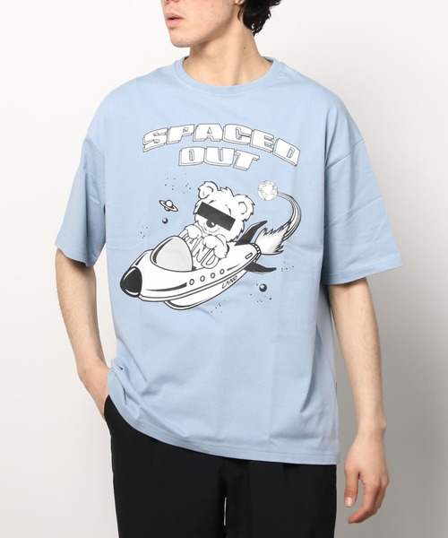 LAND by MILKBOY（ランドバイミルクボーイ）の「ROCKET BEAR TEE（Tシャツ/カットソー・メンズ・C/B/A・L/XL）」の2枚目の写真