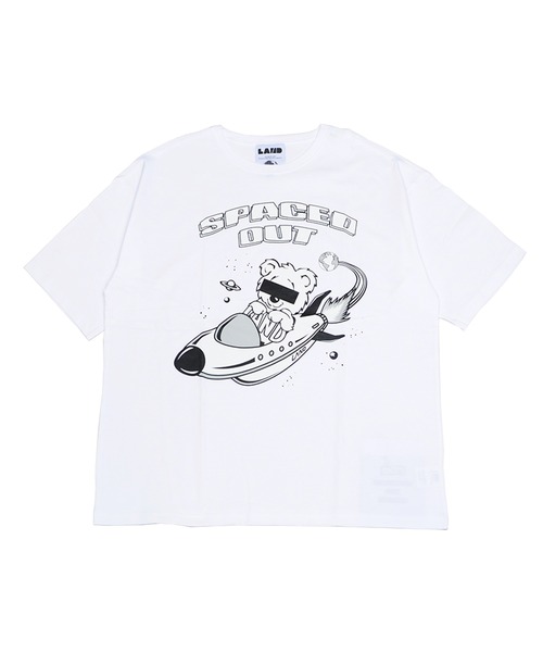 LAND by MILKBOY（ランドバイミルクボーイ）の「ROCKET BEAR TEE（Tシャツ/カットソー・メンズ・C/B/A・L/XL）」の4枚目の写真