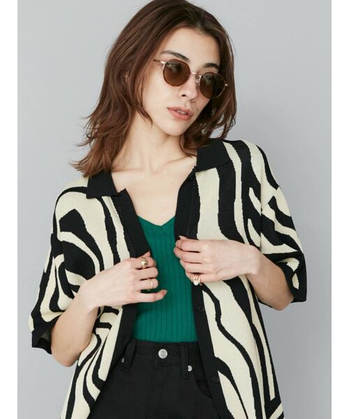 EVRIS（エヴリス）の「METAL ROUND サングラス（サングラス・レディース・ブラック/ブラウン・FREE）」の3枚目の写真