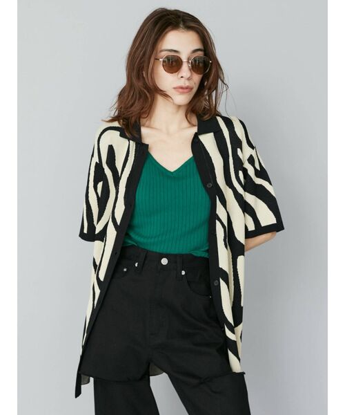 EVRIS（エヴリス）の「METAL ROUND サングラス（サングラス・レディース・ブラック/ブラウン・FREE）」の5枚目の写真