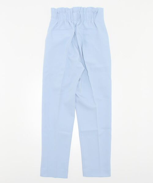 KOBE LETTUCE（コウベレタス）の「ハイウエストタックテーパードパンツ（スラックス・レディース・サックスブルー/ライトピンク/オフホワイト/グリーン系/ブラック・S/M）」の6枚目の写真