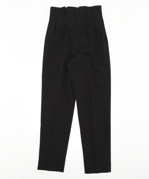 KOBE LETTUCE（コウベレタス）の「ハイウエストタックテーパードパンツ（スラックス・レディース・サックスブルー/ライトピンク/オフホワイト/グリーン系/ブラック・S/M）」の22枚目の写真