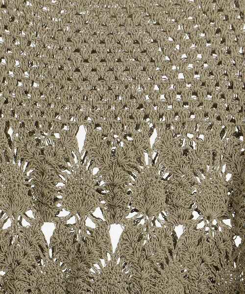 le.coeur blanc（ルクールブラン）の「ハンドクロシェフレンチプルオーバー（ニット/セーター・レディース・カーキオリーブ/アイボリー・38）」の22枚目の写真