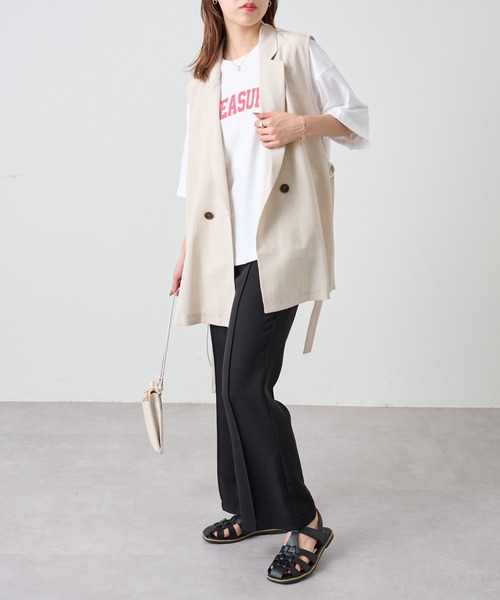 COLONY 2139（コロニートゥーワンスリーナイン）の「20/-OE天竺グラフィックＴ2（Tシャツ/カットソー・レディース・ホワイト系その他2/ホワイト系その他/ホワイト系その他3/ホワイト/ブラック/ブラック系その他3/ブラック系その他2・FREE）」の12枚目の写真