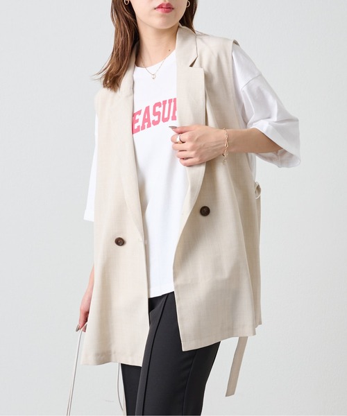 COLONY 2139（コロニートゥーワンスリーナイン）の「20/-OE天竺グラフィックＴ2（Tシャツ/カットソー・レディース・ホワイト系その他2/ホワイト系その他/ホワイト系その他3/ホワイト/ブラック/ブラック系その他3/ブラック系その他2・FREE）」の8枚目の写真