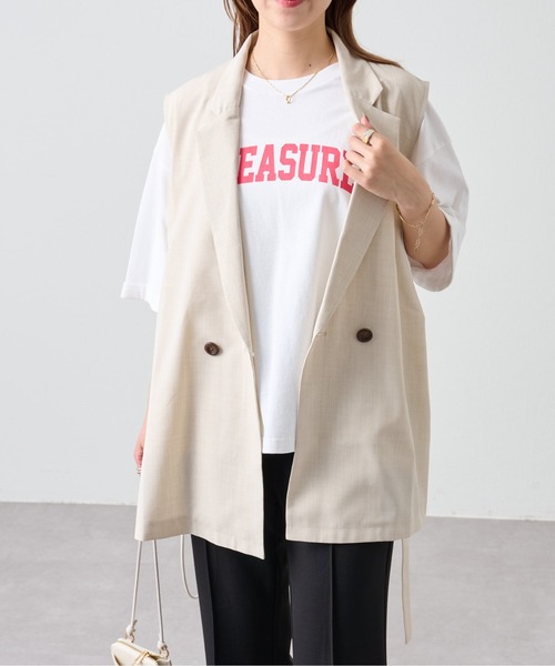 COLONY 2139（コロニートゥーワンスリーナイン）の「20/-OE天竺グラフィックＴ2（Tシャツ/カットソー・レディース・ホワイト系その他2/ホワイト系その他/ホワイト系その他3/ホワイト/ブラック/ブラック系その他3/ブラック系その他2・FREE）」の10枚目の写真