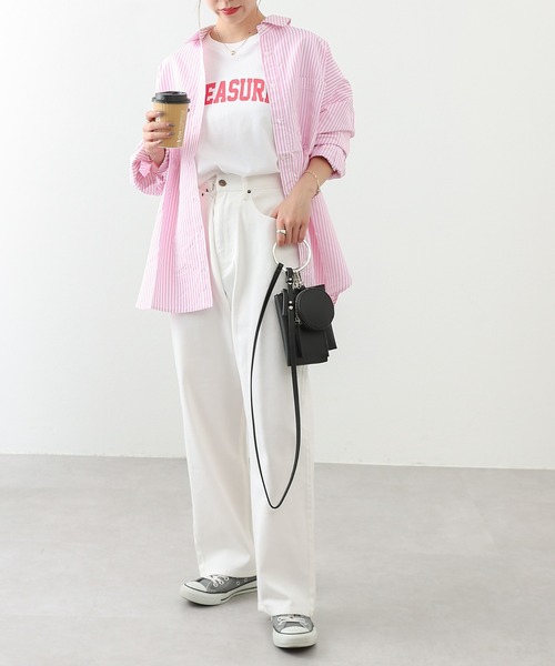 COLONY 2139（コロニートゥーワンスリーナイン）の「20/-OE天竺グラフィックＴ2（Tシャツ/カットソー・レディース・ホワイト系その他2/ホワイト系その他/ホワイト系その他3/ホワイト/ブラック/ブラック系その他3/ブラック系その他2・FREE）」の17枚目の写真