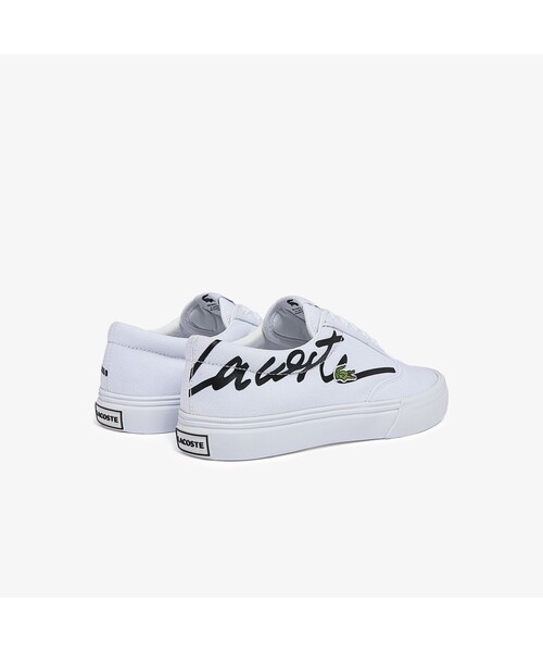 LACOSTE(ラコステ)の「ウィメンズ JUMP SERVE LACE 0722 1(スニーカー・レディース・ホワイト×ブラック・23.5cm/24.0cm/23.0cm/22.5cm/24.5cm)」の3枚目の写真