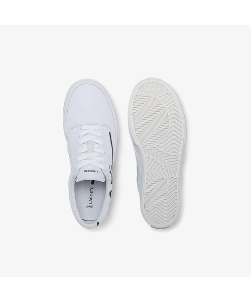 LACOSTE(ラコステ)の「ウィメンズ JUMP SERVE LACE 0722 1(スニーカー・レディース・ホワイト×ブラック・23.5cm/24.0cm/23.0cm/22.5cm/24.5cm)」の4枚目の写真