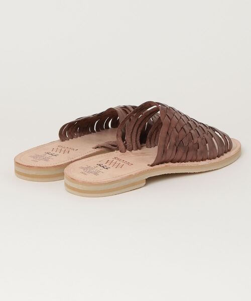 DEEOHS(ディオス)の「【DEEOHS】 ディオス DOS1 SANDAL レザー フラットサンダル メンズ(サンダル・メンズ・チョコ/ブラック・9/8)」の18枚目の写真