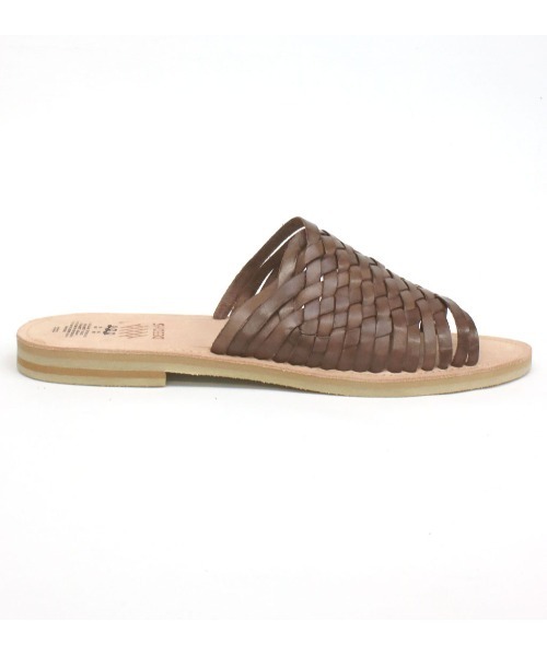 DEEOHS(ディオス)の「【DEEOHS】 ディオス DOS1 SANDAL レザー フラットサンダル メンズ(サンダル・メンズ・チョコ/ブラック・9/8)」の12枚目の写真