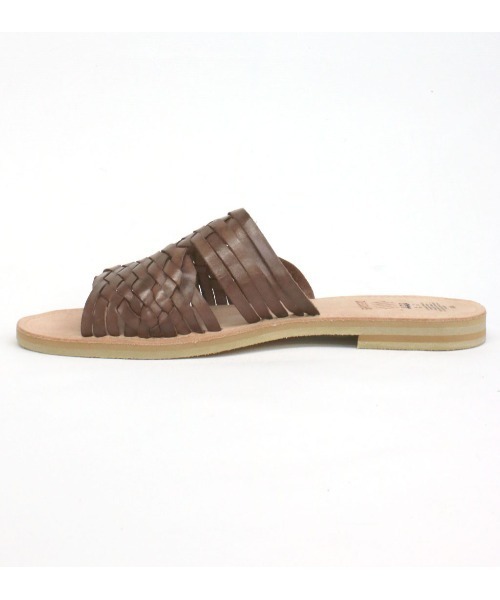 DEEOHS(ディオス)の「【DEEOHS】 ディオス DOS1 SANDAL レザー フラットサンダル メンズ(サンダル・メンズ・チョコ/ブラック・9/8)」の13枚目の写真
