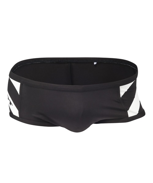 SWIMWEAR/Diagonal Line & Logo Swim Boxer（水着）｜TOOT