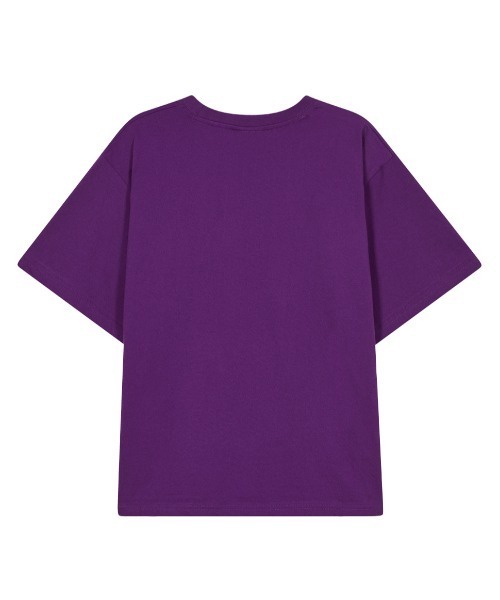 MISTERCHILD（ミスターチャイルド）の「A'GEM/9 × .kom『MISTER CHILD/ミスターチャイルド』DOUBLE LOGO T SHIRTS/ ダブル スマイル ロゴ 半袖 Tシャツ カットソー（Tシャツ/カットソー・メンズ・ホワイト/ブラック/パープル・L）」の15枚目の写真