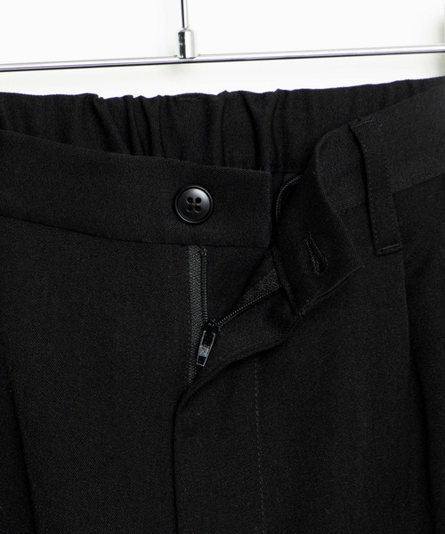 WEGO by こーせ（ウィゴーバイコーセ）の「∴WEGO by こーせ/【ZOZOTOWN限定】ワイドスラックス（スラックス・メンズ・ブラック/グレー・SMALL/MEDIUM/LARGE）」の4枚目の写真