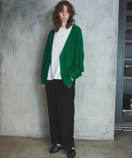 WEGO by こーせ（ウィゴーバイコーセ）の「∴WEGO by こーせ/【ZOZOTOWN限定】ワイドスラックス（スラックス・メンズ・ブラック/グレー・SMALL/MEDIUM/LARGE）」の6枚目の写真