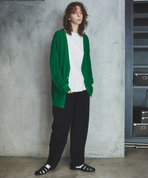 WEGO by こーせ（ウィゴーバイコーセ）の「∴WEGO by こーせ/【ZOZOTOWN限定】ワイドスラックス（スラックス・メンズ・ブラック/グレー・SMALL/MEDIUM/LARGE）」の12枚目の写真