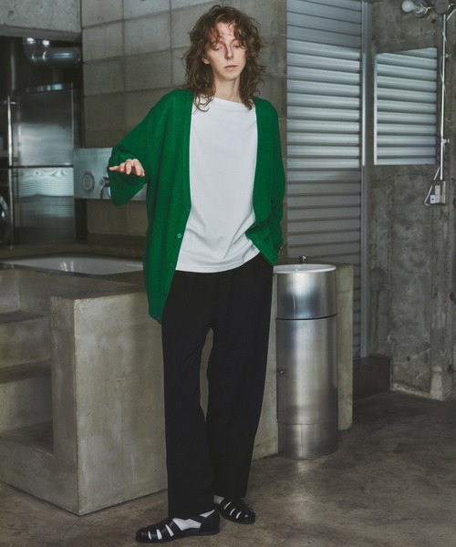 WEGO by こーせ（ウィゴーバイコーセ）の「∴WEGO by こーせ/【ZOZOTOWN限定】ワイドスラックス（スラックス・メンズ・ブラック/グレー・SMALL/MEDIUM/LARGE）」の22枚目の写真