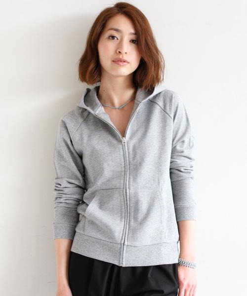 BEAUTY&YOUTH UNITED ARROWS（ビューティーアンドユースユナイテッドアローズ）の「BYBC レギュラーパーカー◆（パーカー・レディース・グレー/オリーブ/ネイビー・フリー）」の2枚目の写真