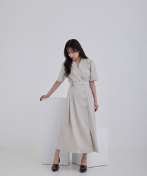 ANDGEEBEE | ビジュージャケットワンピ(ワンピース)