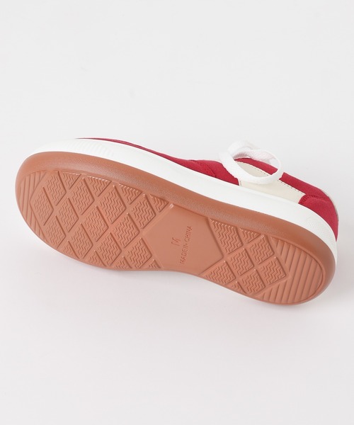 WEGO(ウィゴー)の「WEGO/ローテクスニーカー(スニーカー・レディース・ブラック/レッド/オフホワイト・MEDIUM/LARGE)」の9枚目の写真