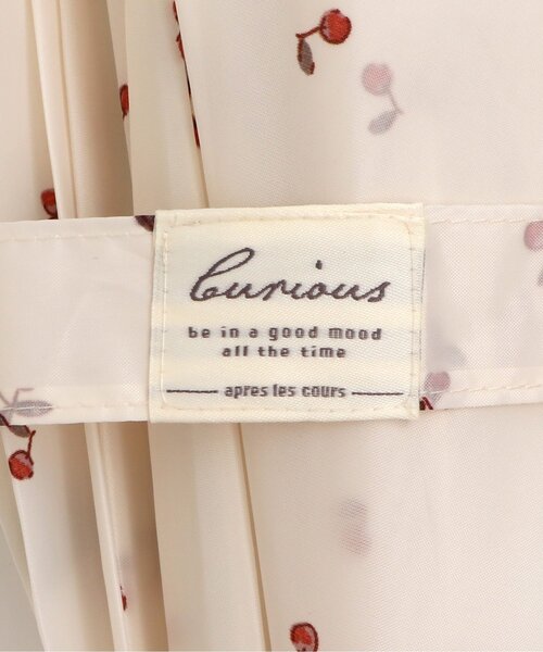 apres les cours（アプレレクール）の「GIRLSかさ(すずらん・さくらんぼ)（長傘・キッズ・ピンク/アイボリー・X-SMALL/MEDIUM/SMALL）」の3枚目の写真