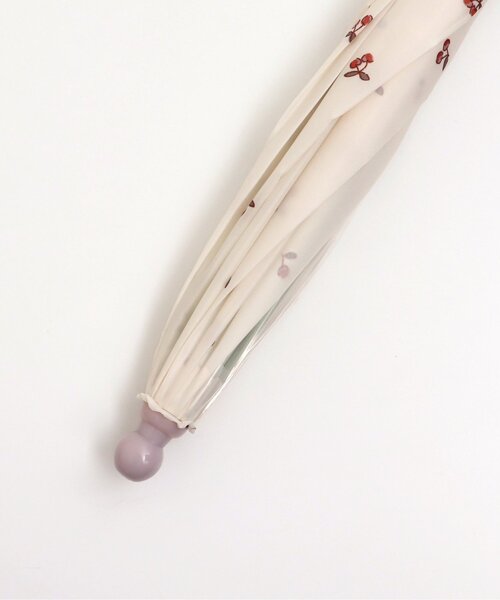 apres les cours（アプレレクール）の「GIRLSかさ(すずらん・さくらんぼ)（長傘・キッズ・ピンク/アイボリー・X-SMALL/MEDIUM/SMALL）」の15枚目の写真