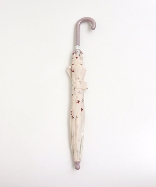 apres les cours（アプレレクール）の「GIRLSかさ(すずらん・さくらんぼ)（長傘・キッズ・ピンク/アイボリー・X-SMALL/MEDIUM/SMALL）」の16枚目の写真