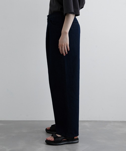 JUNRED(ジュンレッド)の「ワンタックデニムバギーパンツ(デニムパンツ・メンズ・サックスブルー/ブルー/ホワイト系その他・S/M/L)」の17枚目の写真