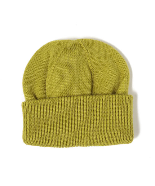 BEAMS(ビームス)の「BEAMS / リブ スイッチ ワッチキャップ(ニットキャップ/ビーニー・メンズ・ブラック/グリーン系その他2/パープル・ONE SIZE)」の3枚目の写真