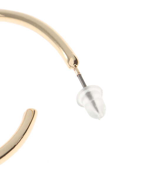 SLOBE IENA(スローブイエナ)の「SLOBE IENA フープピアスバングルセット(ピアス(両耳用)・レディース・シルバー/ゴールド・FREE)」の4枚目の写真