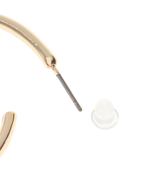 SLOBE IENA(スローブイエナ)の「SLOBE IENA フープピアスバングルセット(ピアス(両耳用)・レディース・シルバー/ゴールド・FREE)」の5枚目の写真