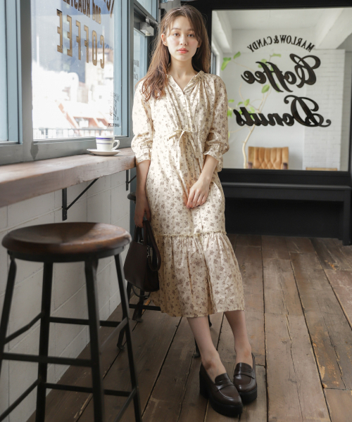 セール ブランド古着 7分袖ワンピース ワンピース Heather ヘザー のファッション通販 Zozoused